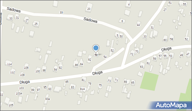 Pajęczno, Wyszyńskiego Stefana, ks. kard., 58, mapa Pajęczno
