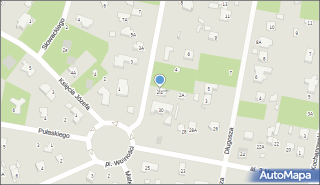 Piaseczno, Wyspiańskiego Stanisława, 2/4, mapa Piaseczno