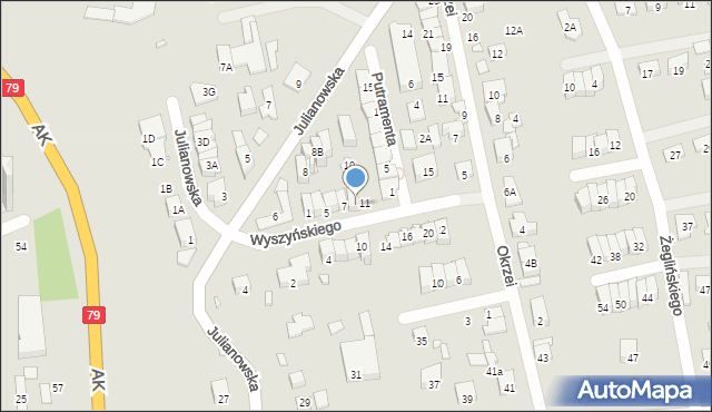 Piaseczno, Wyszyńskiego Stefana, ks. kard., 9, mapa Piaseczno