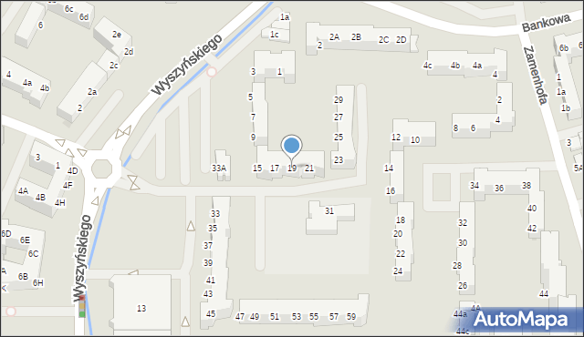 Police, Wyszyńskiego Stefana, ks. kard., 19, mapa Police