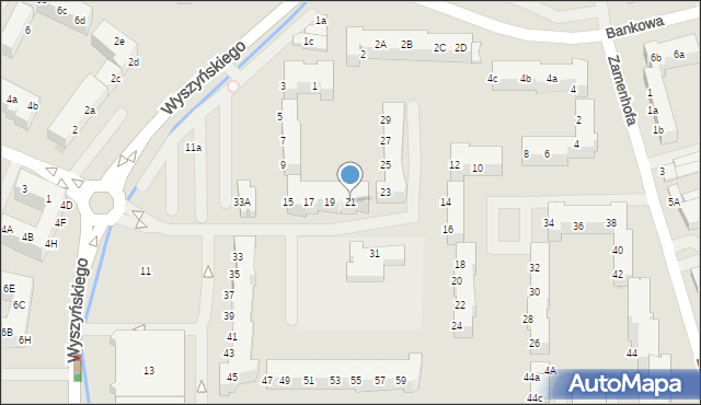 Police, Wyszyńskiego Stefana, ks. kard., 21, mapa Police