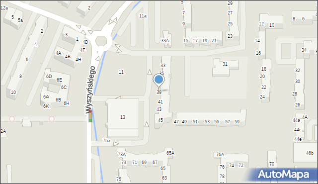 Police, Wyszyńskiego Stefana, ks. kard., 39, mapa Police