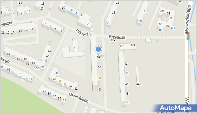 Police, Wyszyńskiego Stefana, ks. kard., 54, mapa Police