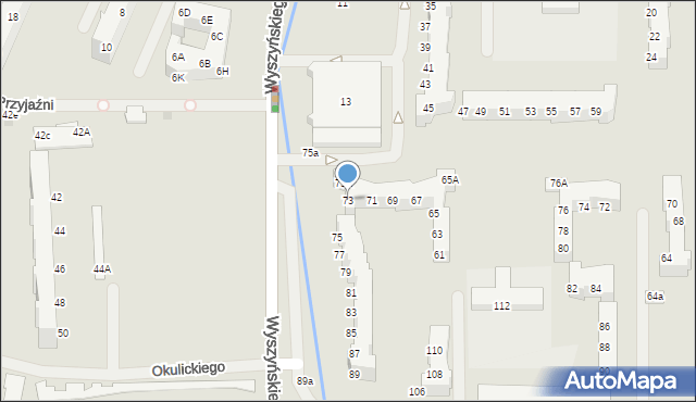 Police, Wyszyńskiego Stefana, ks. kard., 73, mapa Police