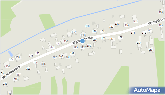 Radomsko, Wymysłowska, 193, mapa Radomsko