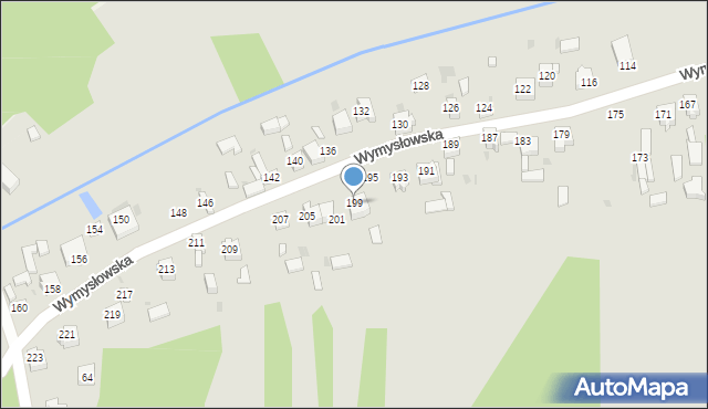 Radomsko, Wymysłowska, 199, mapa Radomsko