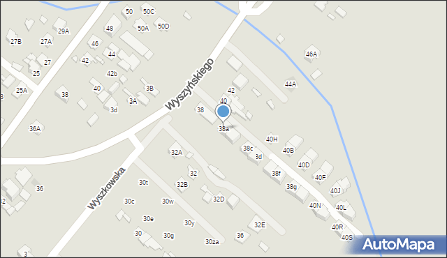 Radzymin, Wyszyńskiego Stefana, ks. kard., 38a, mapa Radzymin
