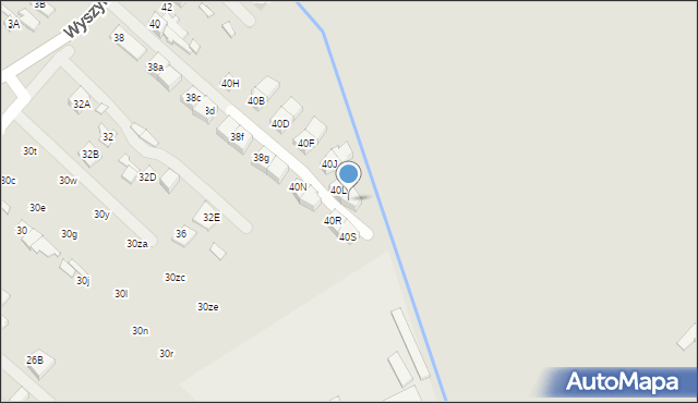 Radzymin, Wyszyńskiego Stefana, ks. kard., 40M, mapa Radzymin