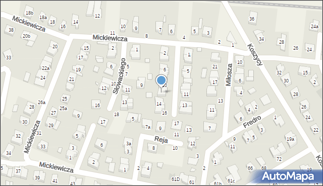 Rokietnica, Wyspiańskiego Stanisława, 12, mapa Rokietnica