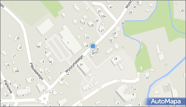 Ropczyce, Wyszyńskiego Stefana, ks. kard., 16, mapa Ropczyce