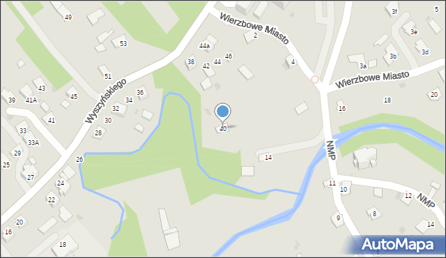 Ropczyce, Wyszyńskiego Stefana, ks. kard., 40, mapa Ropczyce