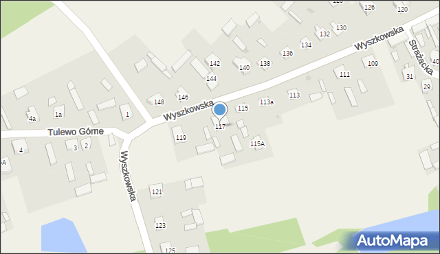 Rybno, Wyszkowska, 117, mapa Rybno