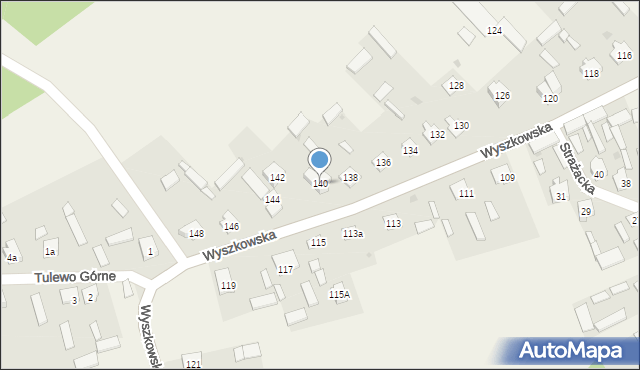 Rybno, Wyszkowska, 140, mapa Rybno