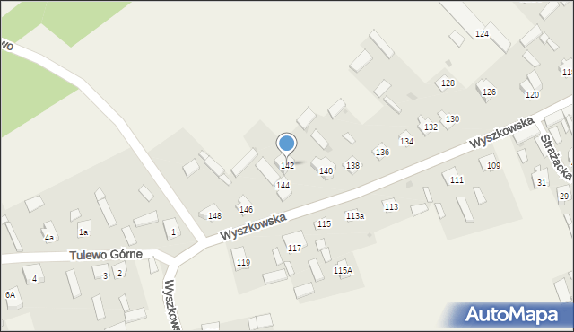 Rybno, Wyszkowska, 142, mapa Rybno