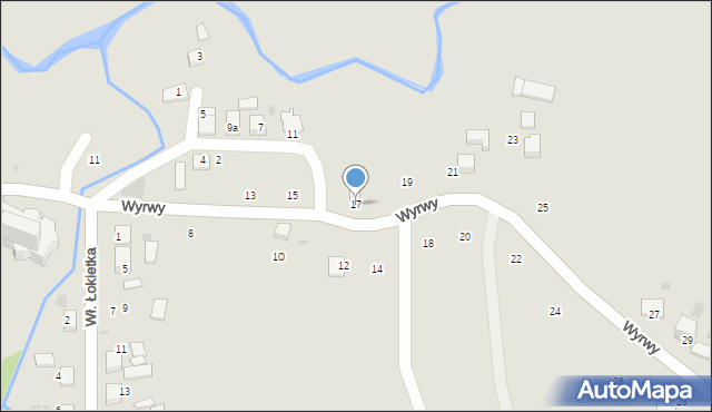 Ryglice, Wyrwy Jakuba, ks., 17, mapa Ryglice