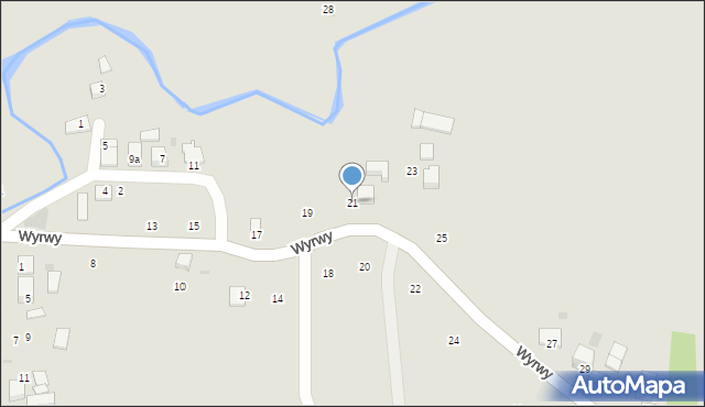 Ryglice, Wyrwy Jakuba, ks., 21, mapa Ryglice