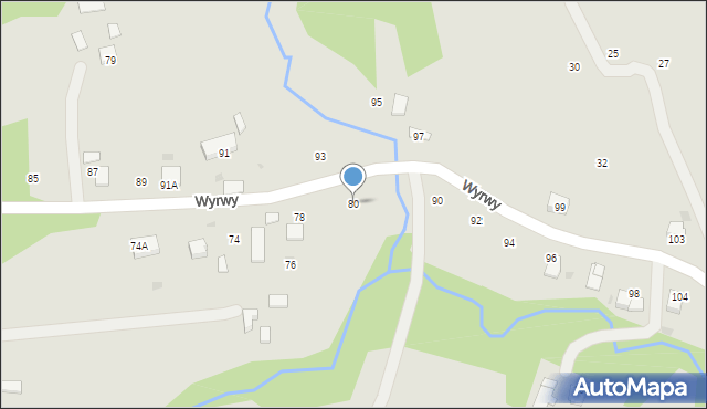 Ryglice, Wyrwy Jakuba, ks., 80, mapa Ryglice