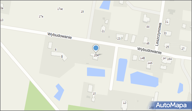 Rynarzewo, Wybudowanie, 10A, mapa Rynarzewo