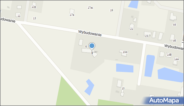 Rynarzewo, Wybudowanie, 8, mapa Rynarzewo