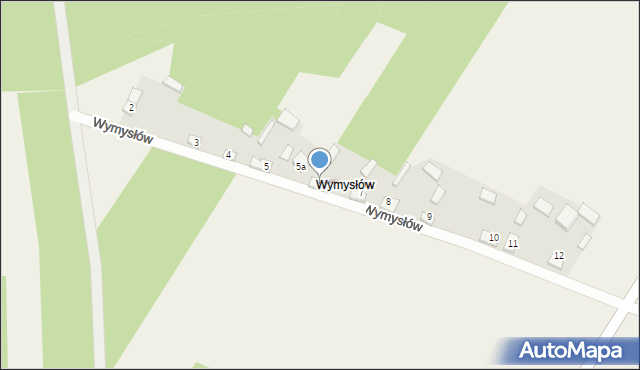 Silnica, Wymysłów, 6, mapa Silnica