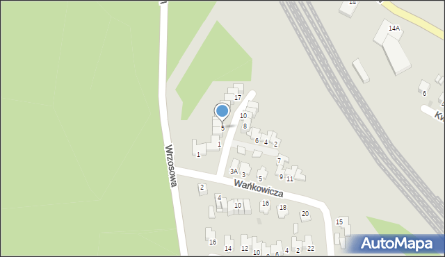 Stalowa Wola, Wyspiańskiego Stanisława, 5, mapa Stalowa Wola