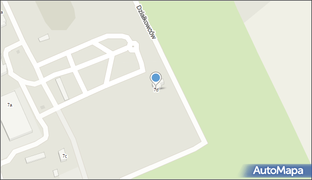 Strzelce Krajeńskie, Wyszyńskiego Stefana, ks. kard., 7d, mapa Strzelce Krajeńskie