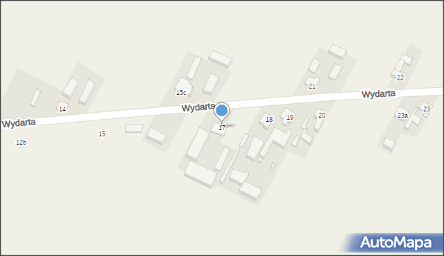 Strzyżew, Wydarta, 17, mapa Strzyżew