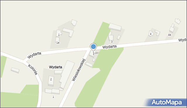 Strzyżew, Wydarta, 2, mapa Strzyżew