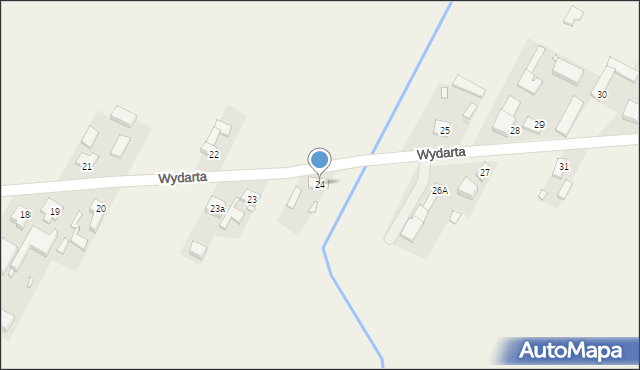 Strzyżew, Wydarta, 24, mapa Strzyżew