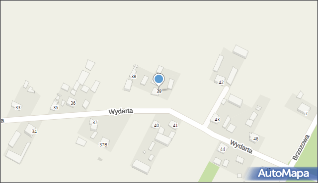 Strzyżew, Wydarta, 39, mapa Strzyżew