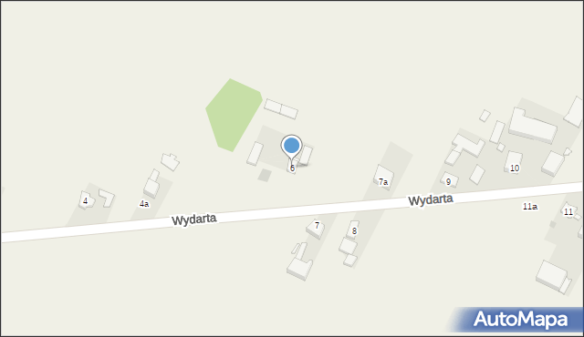 Strzyżew, Wydarta, 6, mapa Strzyżew