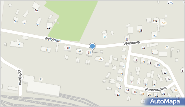 Suwałki, Wylotowa, 20, mapa Suwałk