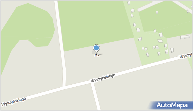Suwałki, Wyszyńskiego Stefana, ks. prym. kard., 23a, mapa Suwałk