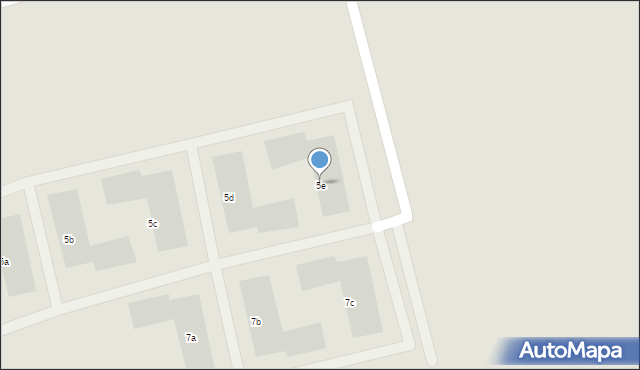 Suwałki, Wyszyńskiego Stefana, ks. prym. kard., 5e, mapa Suwałk