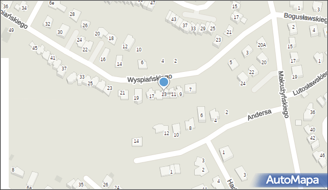 Świecie, Wyspiańskiego Stanisława, 13, mapa Świecie