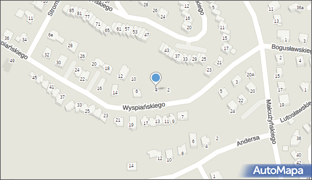 Świecie, Wyspiańskiego Stanisława, 4, mapa Świecie