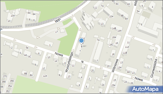 Świętochłowice, Wyszyńskiego Stefana, ks. kard., 5, mapa Świętochłowice