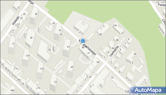 Świnoujście, Wyspiańskiego Stanisława, 46, mapa Świnoujście