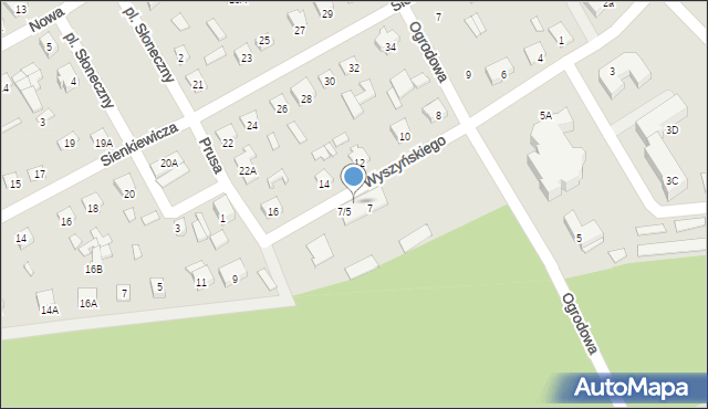 Szepietowo, Wyszyńskiego Stefana, ks. kard., 7/4, mapa Szepietowo