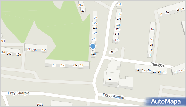 Toruń, Wyszyńskiego Stefana, ks. kard., 22g, mapa Torunia