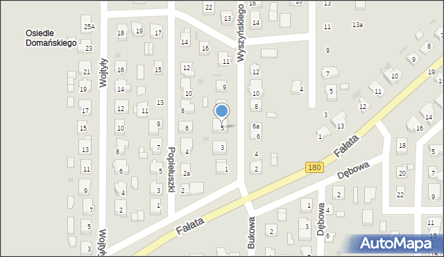 Trzcianka, Wyszyńskiego Stefana, ks. kard., 5, mapa Trzcianka