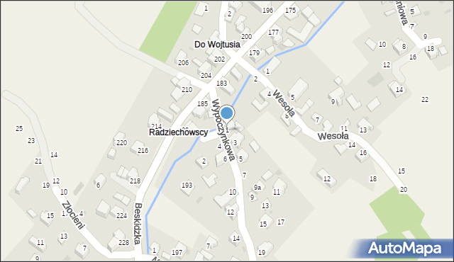 Trzebinia, Wypoczynkowa, 1, mapa Trzebinia