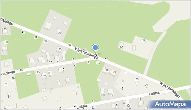 Urle, Wyszyńskiego Stefana, ks. kard., 64, mapa Urle