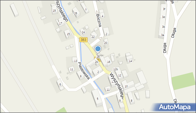 Walim, Wyszyńskiego Stefana, ks. kard., 18, mapa Walim