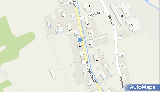 Walim, Wyszyńskiego Stefana, ks. kard., 25, mapa Walim