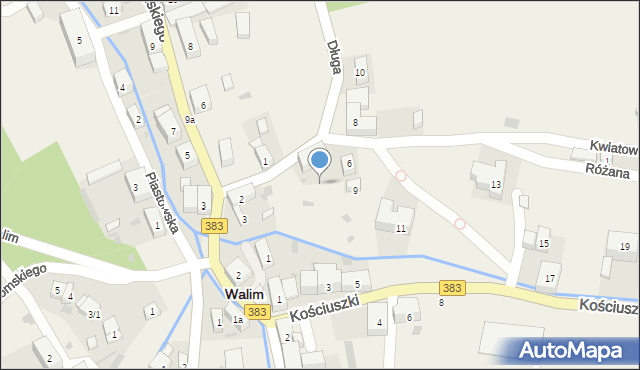 Walim, Wyszyńskiego Stefana, ks. kard., 46, mapa Walim