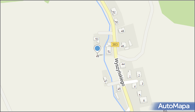 Walim, Wyszyńskiego Stefana, ks. kard., 49, mapa Walim