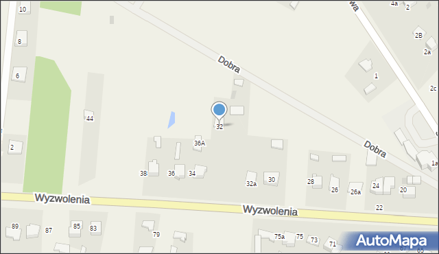 Wancerzów, Wyzwolenia, 32, mapa Wancerzów