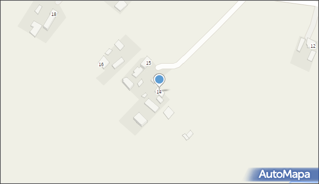 Wąsowo, Wytomyska, 14, mapa Wąsowo