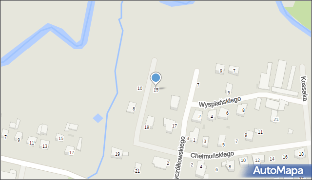 Wejherowo, Wyczółkowskiego Leona, 15, mapa Wejherowo